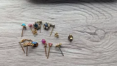 【K18刻印】ピアスセット