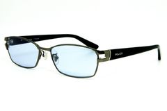 POLICE ポリス カスタムサングラス VPLA99J-568 BLUE 可視光線透過率75％ チタン メンズ 国内正規品 DERIGO JAPAN