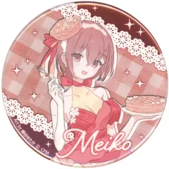 【中古】バッジ・ビンズ MEIKO(PARTY) 「COCOLLABO×piapro 39Culture 2023 EXTRA PARTY ＆ COSPLAY トレーディング 大き目メタリック缶バッジ」