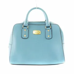 マイケルコース MICHAEL KORS ミニボストンバッグ レザー 青 ブルー /AS ■OS