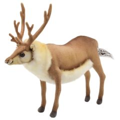 HANSA 7796 トナカイ 23cm NORDIC REINDEER BH7796 ぬいぐるみ ハンサ クリスマス 誕生日 プレゼント 動物 犬 猫 鳥 うさぎ ペンギン アニマル 置物 人形 フィギュア 大きい マスコット 実物大 大型