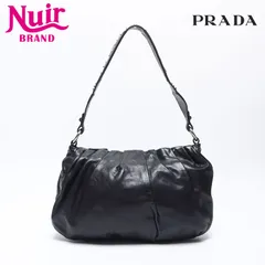 PRADA プラダ ショルダーバッグ トライアングルロゴ ワンショルダー ソフト レザー