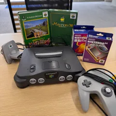 【動作確認済み】NINTENDO64 本体 ソフト2本　まとめ売り