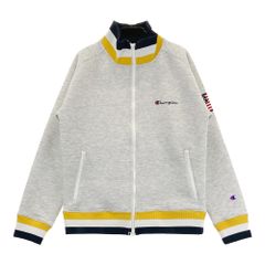 サイズ：MEDIUM CHAMPION GOLF チャンピオンゴルフ  スウェット ジップジャケット 星条旗ワッペン グレー系 [240101281854] ゴルフウェア レディース ストスト