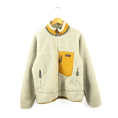 PATAGONIA　パタゴニア　23056　CLASSIC　RETRO-X　JACKET　クラッシックレトロXジャケット　ボアジャケット　Mサイズ　ベージュ/イエロー