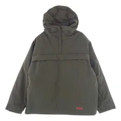 Supreme シュプリーム ダウンジャケット 22SS Hooded Down Pullover アノラック プルオーバー ダウンジャケット カーキ系 M【中古】のサムネイル