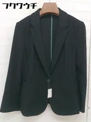 ◇ COMME CA ISM コムサイズム 1B 長袖 テーラードジャケット サイズM ブラック レディース  【1109070001258】