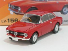 アルファロメオ GT1600 ジュニア（赤）LV-156c【トミーテック社1/64ミニカー】【トミカの時】