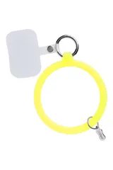 [ハミィ] iFace Reflection Neo Silicone ブレスレット ハンドストラップ (クリアイエロー)【 各種スマートフォン対応 スマホ 携帯ストラップ シリコン ストラップ リストストラップ 落下防止 おしゃれ 】 [クリアイエロー]