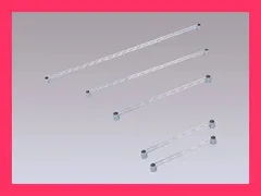 【アイリスオーヤマ　収納・家具　メタルラック?φ19mm】　入荷未定メタルミニサ 35S　350×28×33mm メタルミニ専用のサイドバーです。固定部 おすすめ おしゃれ　★売れ筋★　人気 3651044