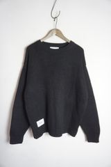 美品 24AW WTAPS ダブルタップス SIGN SWEATER POLY ロゴ刺繍