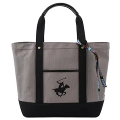 ビバリーヒルズポロクラブ トートバッグ  BH1008N グレー
