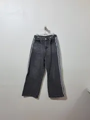 デニム ワイド デニム ズボン レディース Mサイズ