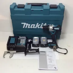 ΘΘMAKITA マキタ ドライバドリル ブルー 未使用品(S) 付属品完備 コードレス式 18v 114397Y DF486DRGX ブルーのサムネイル
