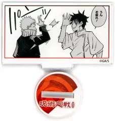 【中古】アクリルスタンド・アクリルパネル 乙骨憂太＆狗巻棘 「呪術廻戦 名場面コマアクリルスタンド 第1弾-呪術廻戦0 東京都立呪術高等専門学校-」