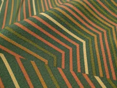平和屋着物■上質な小紋　変わり縞　正絹　逸品　DAAQ0224op