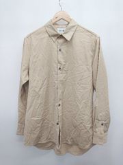 ◇ Θ EMMA CLOTHES 엠마 클로즈 긴팔 셔츠 사이즈 M 베이지 맨즈 P [1409090035517]