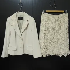 美品 ラピーヌ フォーマルスーツ 7号 RUIRUE BOUTIQUE ママスーツ レディース セレモニー フォーマル