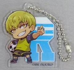 【中古】キーホルダー 雷市陣吾 「ブルーロック トレーディングコレクト アクリルキーチェーン」