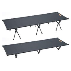 2way アウトドア 折り畳み おしゃれ 折りたたみ ピクニック キャンプ コンパクト収納 コット 600Dオックスフォード Bed 7075硬質航空アルミ合金 Compact 持ち運び Alumi 収納袋付き (スモア) コンパクトな軽量コット S'more