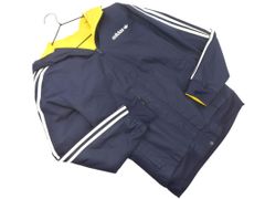 adidas originals アディダスオリジナルス リバーシブル パーカー ジャケット sizeM/紺ｘ黄 ◇■ メンズ