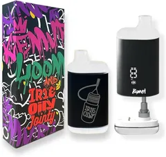 Kemvri LOOM 510規格 ヴェポライザー カートリッジ全収納型 VAPE ステルスMOD バッテリー(#04 PANDA)