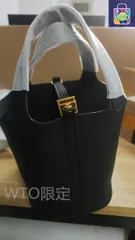 レディース　ハンドバッグ　ピコタン18cm-WTO輸入-QKN93