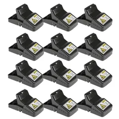 ネズミ 捕り 駆除 捕獲器 12個セット 簡単 繰り返し 害獣 駆除 捕獲器 マウス トラップ 庭 家庭菜園 簡単組立 設置 ねずみ 罠 対策 駆除機 6-NEZTORA