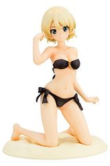 [중고] 걸즈 & 팬처 극장판 다지린 수영복 ver. 1/7 스케일 PVC 제 도장 완료 완성품 피규어