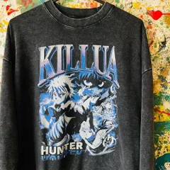 アバンギャルド メンズ スウェット トレーナー 長袖 秋 冬 L XL クラピカ キルア＝ゾルディック ゴン＝フリークス レオリオ ヒソカ ロンティー カットソー ハイデザイン 男性 衣類 トップス お洒落 個性的 古着 新品