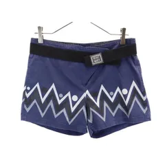 ステューシー ショートパンツ S ネイビー系 STUSSY ロゴ レディース 【中古】  【230718】