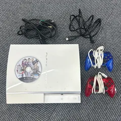 ＋【通電確認済】PlayStation3 CECHH00 コントローラー2つ 龍が如く【ゲーム機本体】【2】