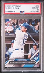 [PSA10] 大谷翔平 2024 TOPPS NOW 351 SHOHEI OHTANI