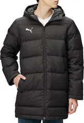 【新品・2営業日で発送】PUMA プーマ TEAMLIGA_ミドルダウンコート (657738) 色 : PUMA_BLACK サイズ : S 