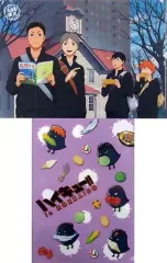 【中古】クリアファイル [単品] 集合(札幌時計台) クリアファイルセット(2枚組) 「ハイキュー!!」 ジャンプフェスタ2017グッズ