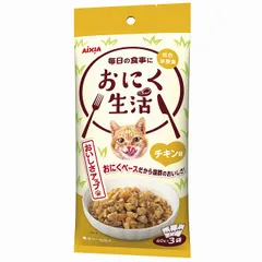 【同梱不可】【12個セット】 アイシア おにく生活 チキン味 180gのサムネイル
