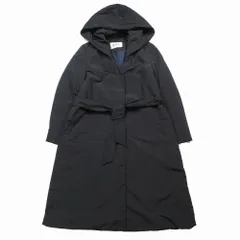 ROPE ロペ ❤︎リバーコート ロングコート ノーカラーコート フードコート36 セール 60%OFF】ウールショールカラーリバーロングコート