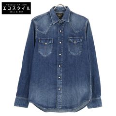 RRL ダブルアールエル バッファロー デニム ウエスタン S