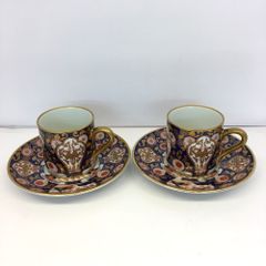 九谷焼 金山窯 青粒 カップ&ソーサー 色違い 2客セット 未使用 - メルカリ