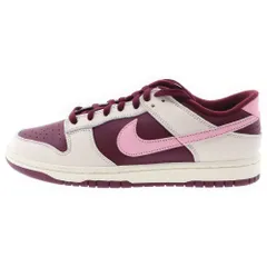 NIKE (ナイキ) DUNK LOW RETRO PRM ダンク バレンタインデー ローカットスニーカー ホワイト/ボルドー US10/28cm DR9705-100