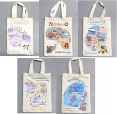 【中古】バッグ 全5種セット 「ディズニー トートバッグVol.2」 東京ディズニーリゾート限定