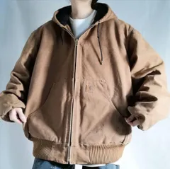 カーハート Carhartt アクティブジャケット ダックジャケット J130 BRN ブラウン メンズ  XL 古着 ヴィンテージ