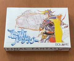 ［美品］FC ファイナルファンタジー  箱説付き スクウェア ファミコンソフト