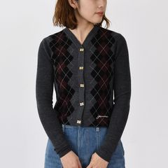 GANNI ガニー ニット トップス カーディガン ALPACA MOHAIR BOUCLE CARDIGAN K2254 K2315 レディース ホワイト ブラック GANNI ガニー ニット トップス カーディガン ALPACA MOHAIR