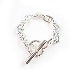 エルメス HERMES ブレスレット シェーヌダンクル シルバー MBZ901 