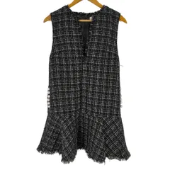 アプワイザーリッシェ Apuweiser riche ツイードペプラムミニワンピース レディース  1