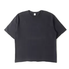 Ron Herman ロンハーマン Tシャツ サイズ:L / オーバーサイズ スウェット クルーネック Tシャツ (Crew Neck Tee 3420900249) / 裏毛 / MADE IN JAPAN / グレー【メンズ】【中古】