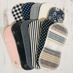 防水SPライナー　オーガニックパッド9枚＋1枚（吸収体入り）セット　すぃーとこっとん　アウトレット　茶wj5