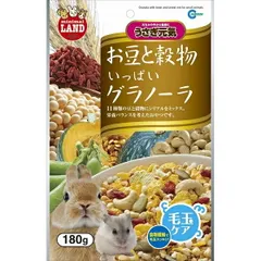 （まとめ買い）マルカン お豆と穀物いっぱいグラノーラ 180g ML-08 【×6セット】