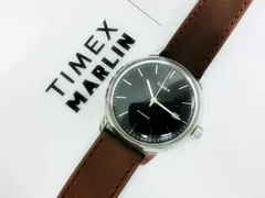 K*様 最終値引　TIMEX マーリン 自動巻き 腕時計 黒文字盤 レザー 2025年最新】TIMEX マーリンの人気アイテム - メルカリ